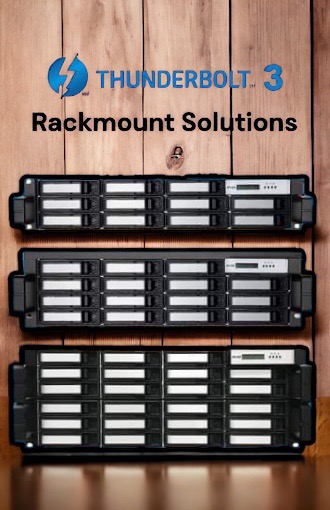 Areca Thunderbolt 3 Rackmounts