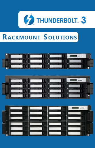 Areca Thunderbolt 3 Rackmount Solutions