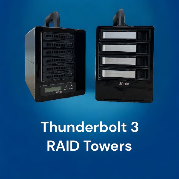 Areca Thunderbolt 3 RAID Towers